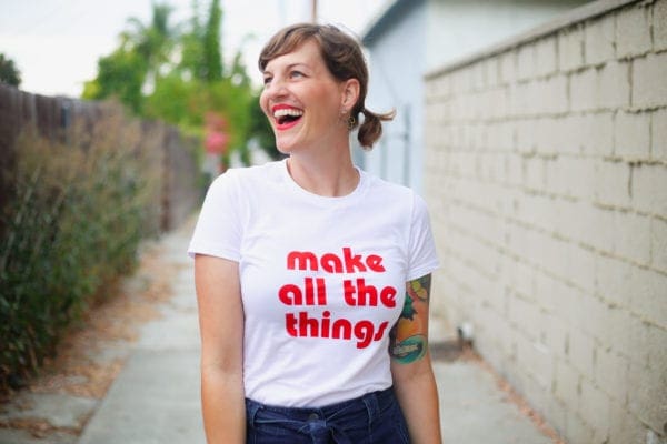 Make All the Things Craft DIY tshirt Dear Handmade Life