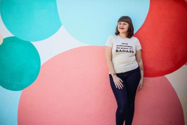 Never underestimate the power of a badass creme shirt from Dear Handmade Life