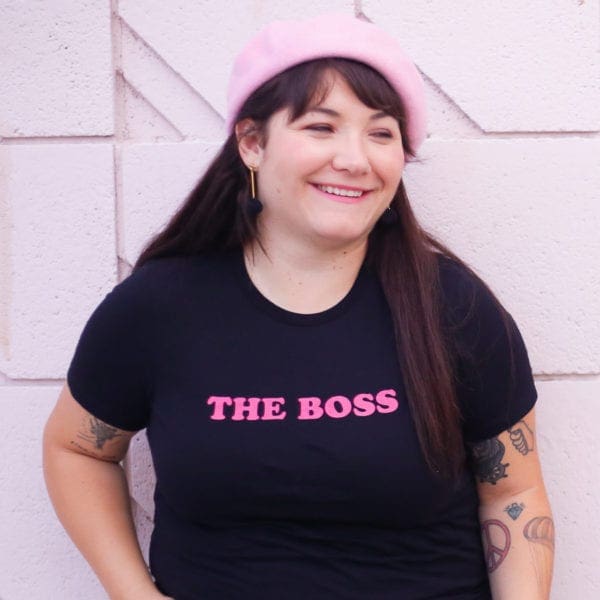 The Boss shirt from Dear Handmade Life